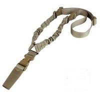 Rifle Sling, 1 point Bungee, Coyote