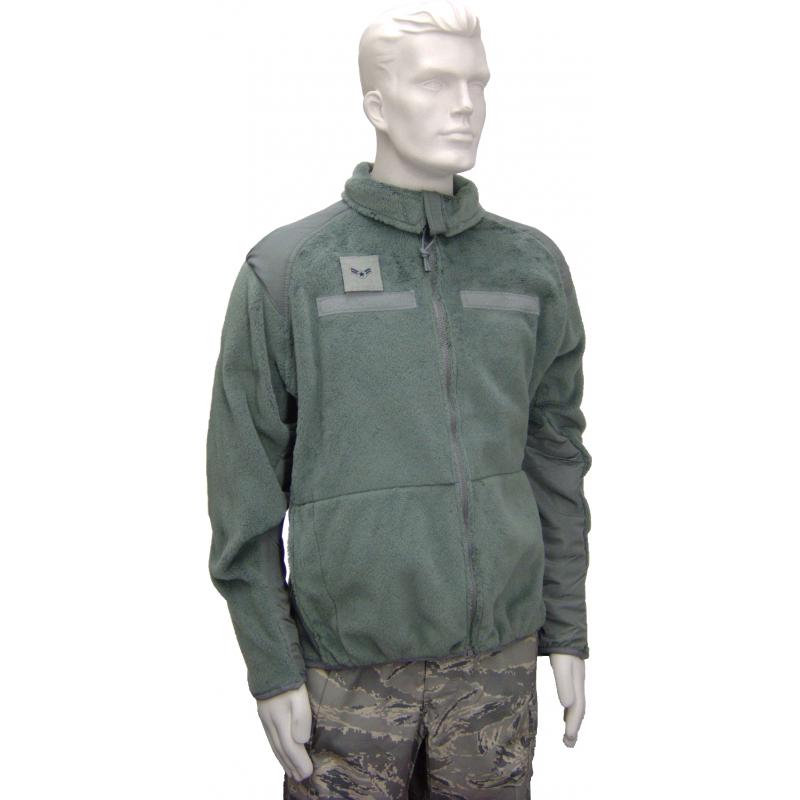 Fleece Jacket, Foliage Green - Click Image to Close