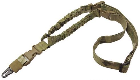 Rifle Sling, 1 Point Bungee, Multicam - Click Image to Close