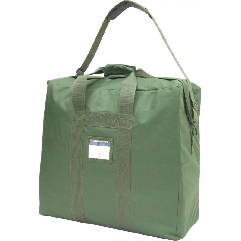 A-3 Bag with shoulder strap, OD Green - Click Image to Close