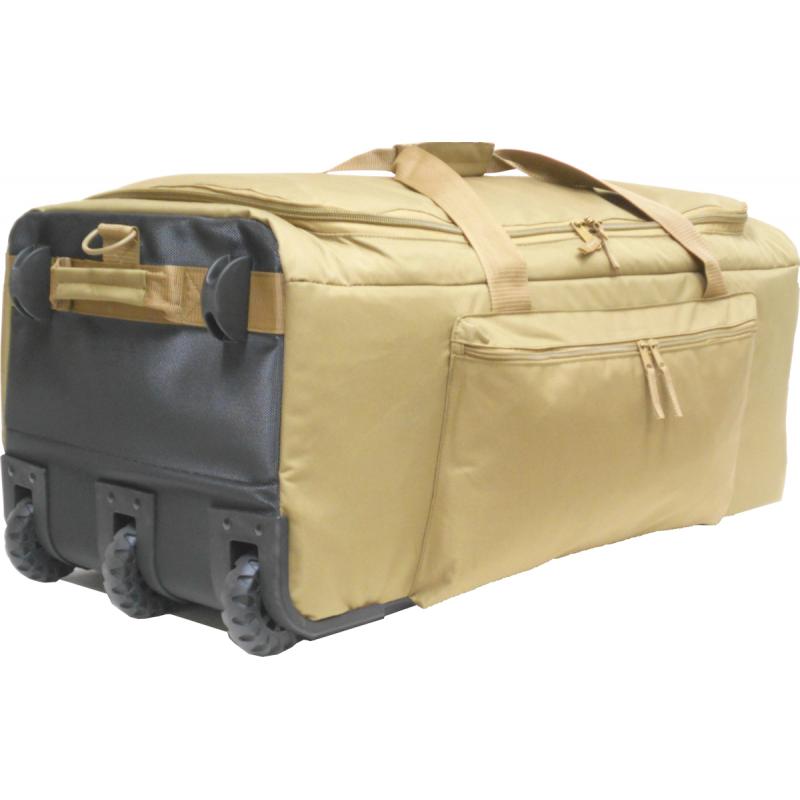 Wheeled Deployment Bag, Coyote - Click Image to Close