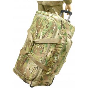 Wheeled Deployment Bag, Multicam/OCP, Retractable Handle